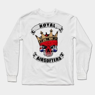 TACTICOOL ROYAL AIRSOFTERS UNION JACK Long Sleeve T-Shirt